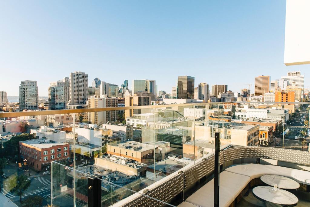 green hotel in San Diego