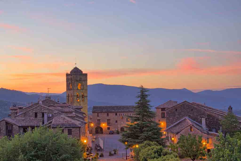 Aínsa, Spain sunrise underrated places