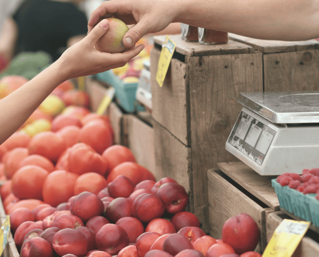 farmers market fruit